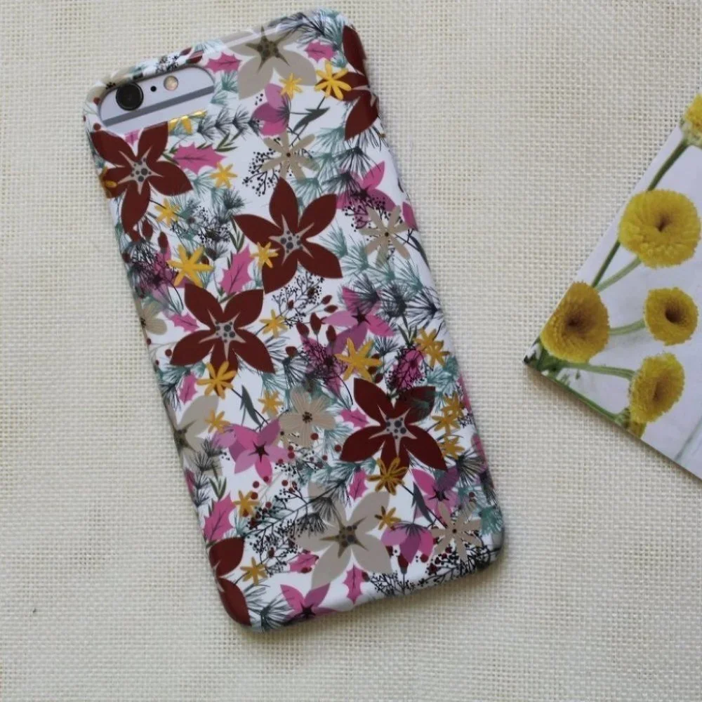 NEW iPhone iPhone XS Max Floral pattern case